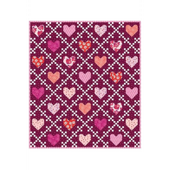 Heirloom Hearts Quilt Pattern - PTNF26 Heirloom Hearts Quilt Pattern - PTNF26