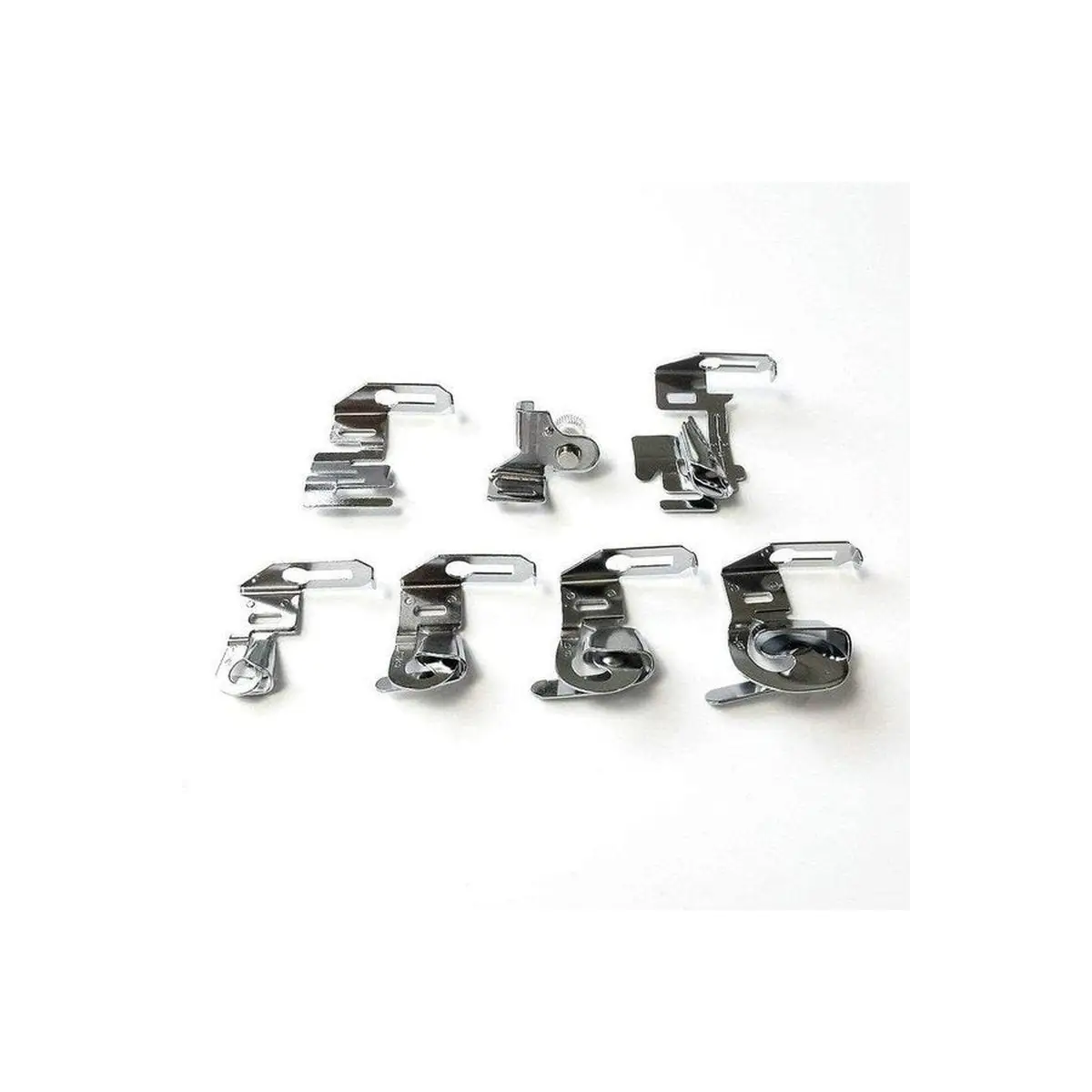 7 Pcs Hemmer/Binder Foot Set Low Shank 7 Pcs Hemmer/Binder Foot Set Low Shank