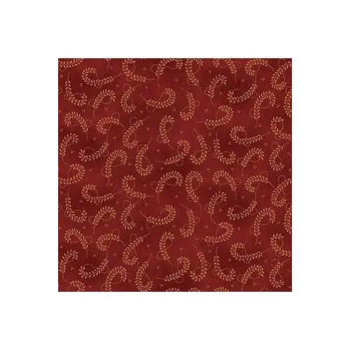 Fabric, Henry Glass & Co. - Idaho Prairie Star, Red - 1903-88 Fabric, Henry Glass & Co. - Idaho Prairie Star, Red - 1903-88