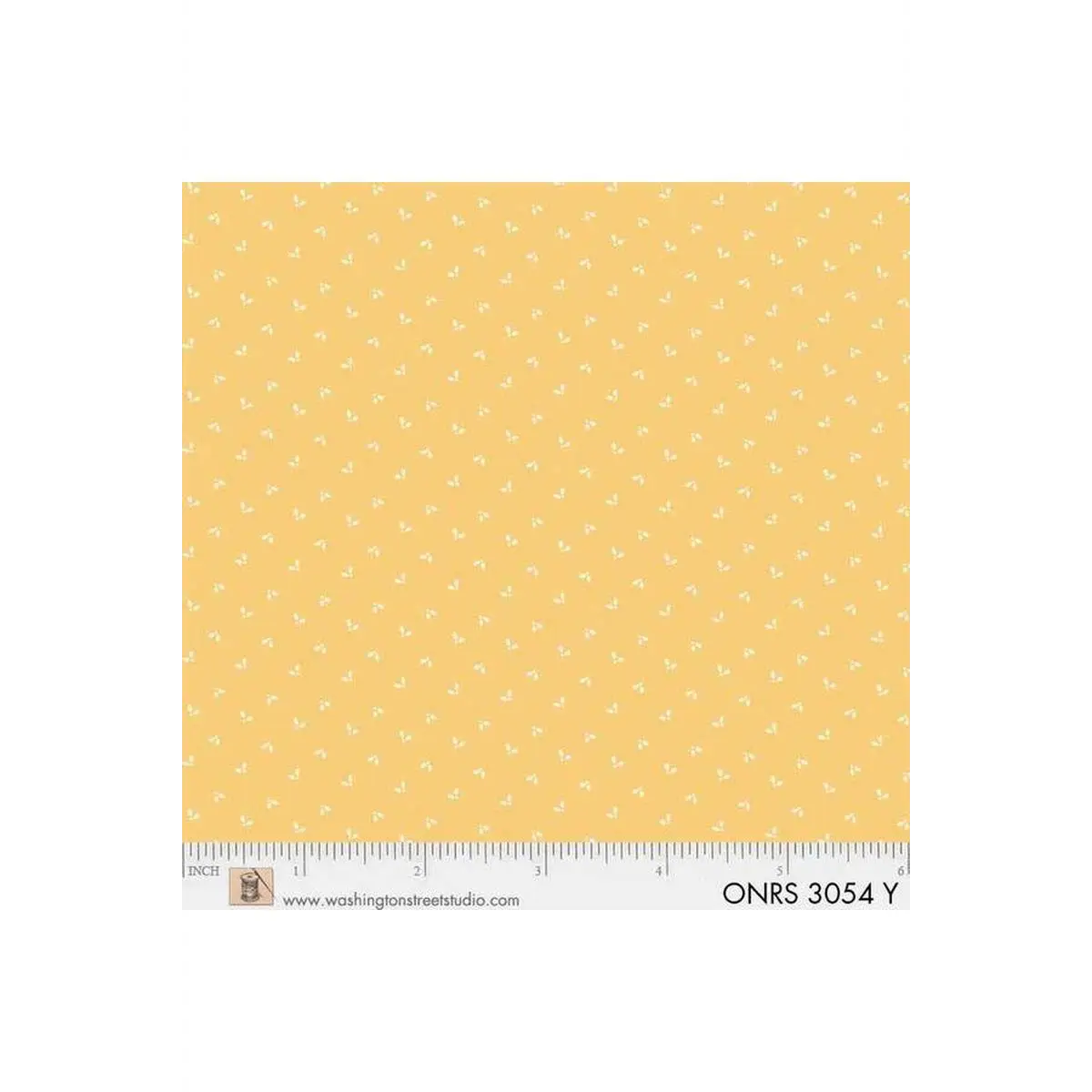 Fabric, One Room School House - Yellow Fabric, One Room School House - Yellow