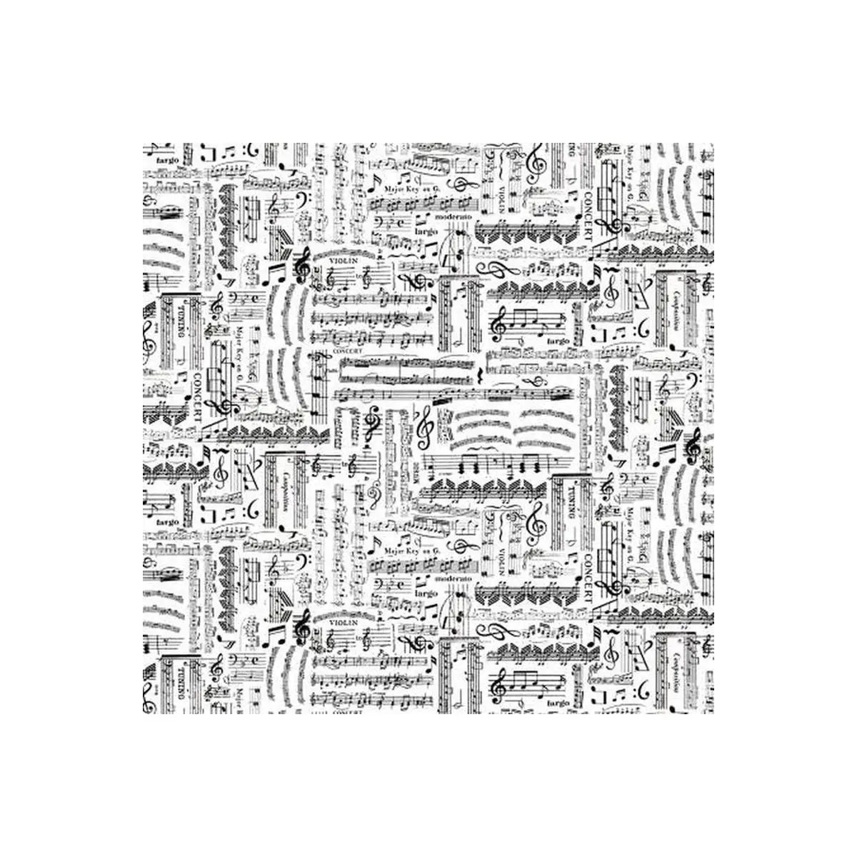 White Music Sheets 44" White Music Sheets 44"
