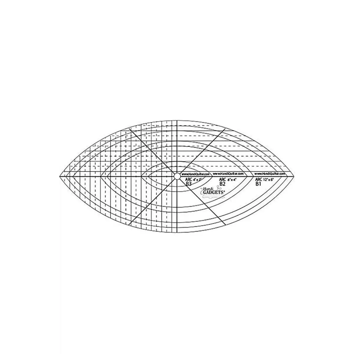 HQ Arc B 12" 8" 4" HQ Arc B 12" 8" 4"