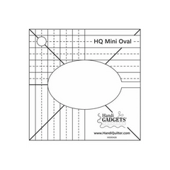 HQ Mini Oval Template HQ Mini Oval Template