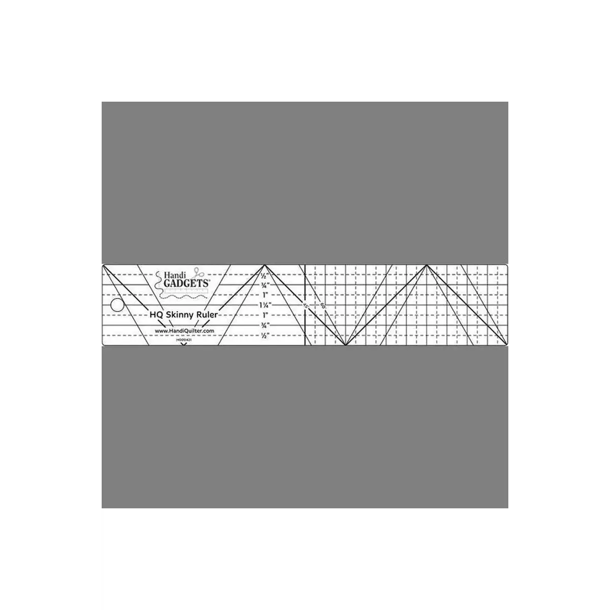 HQ Skinny Ruler 2" x 10" HQ Skinny Ruler 2" x 10"