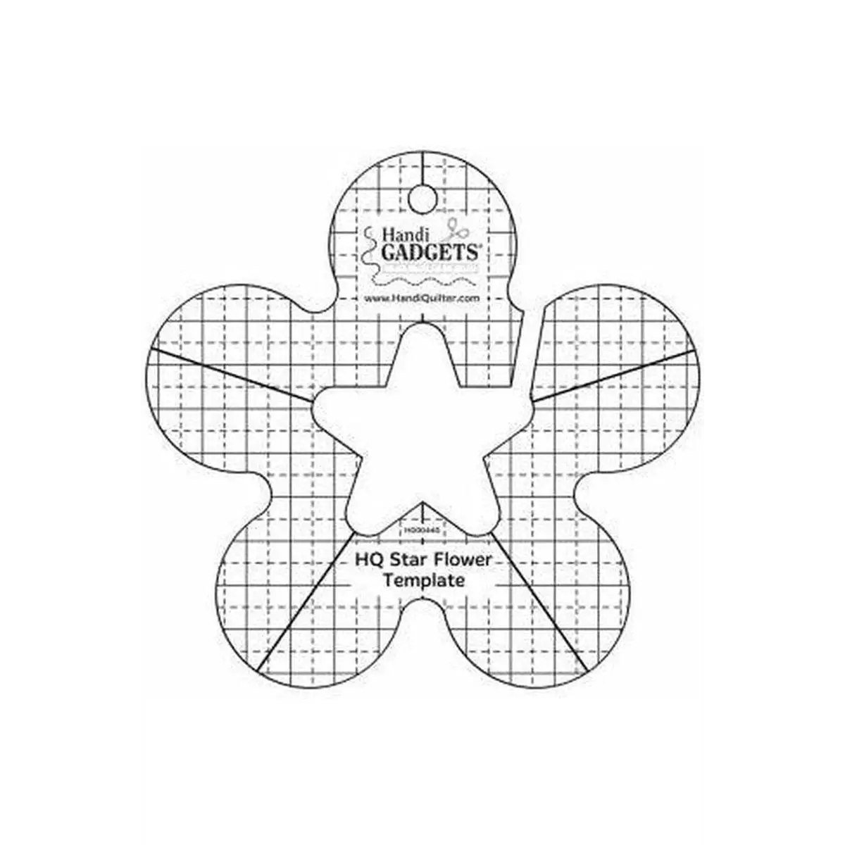 HQ Star Flower Template HQ Star Flower Template