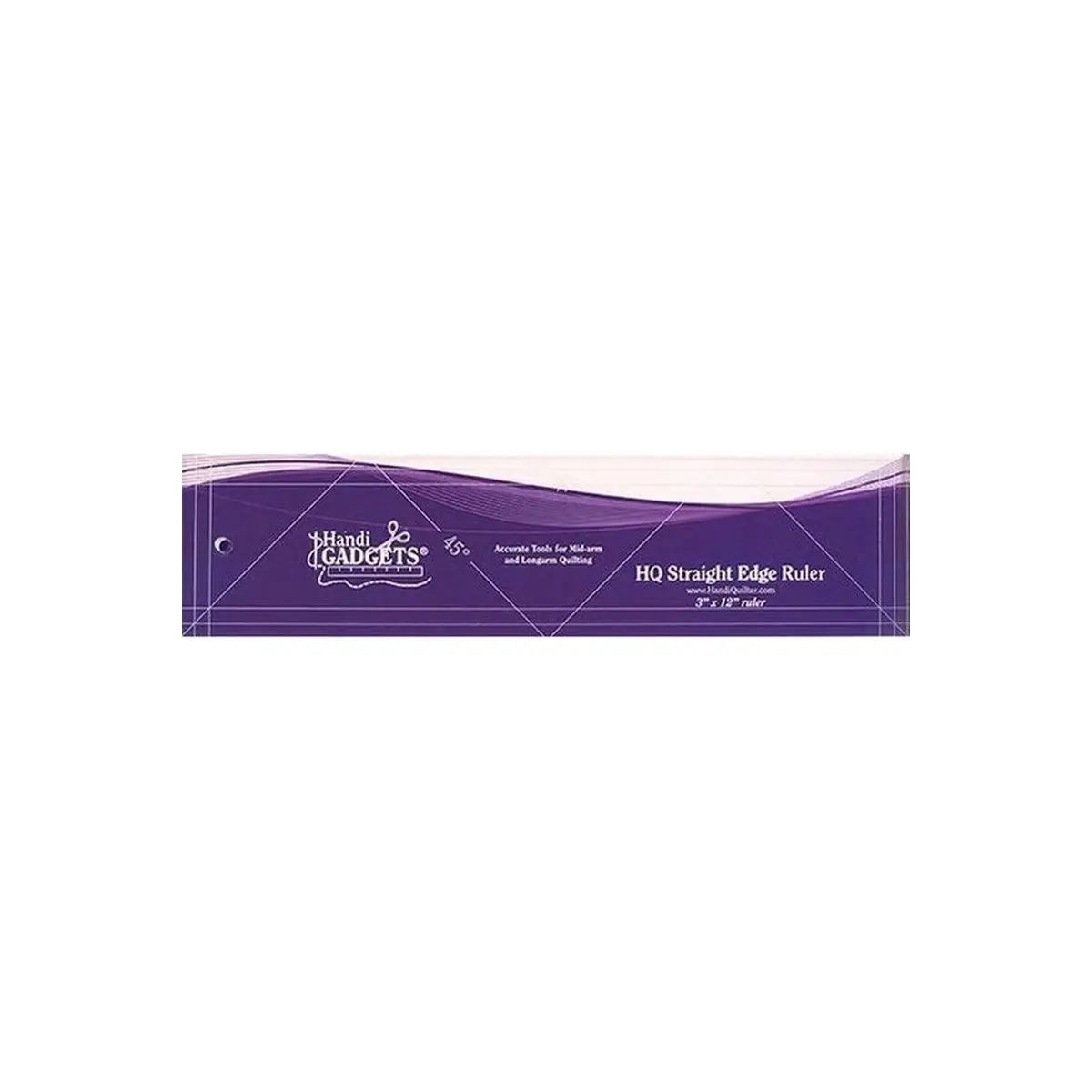 HQ Straight Edge Ruler 3" x 12" HQ Straight Edge Ruler 3" x 12"