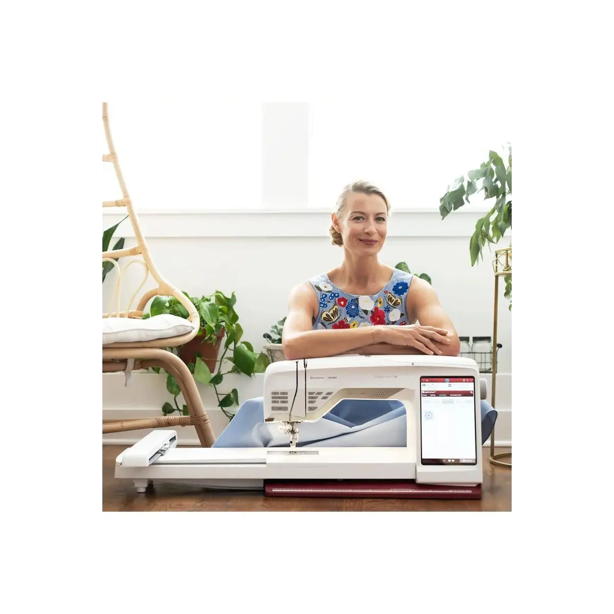 HUSQVARNA® VIKING® DESIGNER RUBY 90 Sewing & Embroidery Machine - All About Sewing  HUSQVARNA® VIKING® DESIGNER RUBY 90 Sewing & Embroidery Machine - All About Sewing