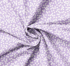 Daisy&Lilly- Floral Clusters,Light Purple (Sold By 1/2 Meter) Daisy&Lilly- Floral Clusters,Light Purple (Sold By 1/2 Meter)