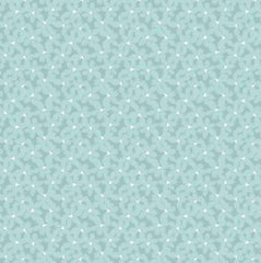 Daisy&Lilly-Daisies,Light Teal (Sold By 1/2 Meter) Daisy&Lilly-Daisies,Light Teal (Sold By 1/2 Meter)