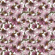 Clothworks - Coneflower Corral (Sold By 1/2 Meter) Clothworks - Coneflower Corral (Sold By 1/2 Meter)