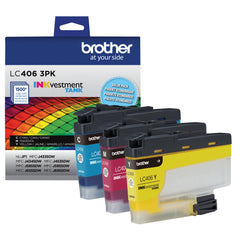 Brother Genuine LC4063PKS INKvestment Tank Standard-Yield Colour Ink Cartridge 3-Pack Brother Genuine LC4063PKS INKvestment Tank Standard-Yield Colour Ink Cartridge 3-Pack