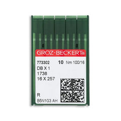 Groz-Beckert Regular Point Industrial Needles, DBx1, 1738 (10pk) Groz-Beckert Regular Point Industrial Needles, DBx1, 1738 (10pk)