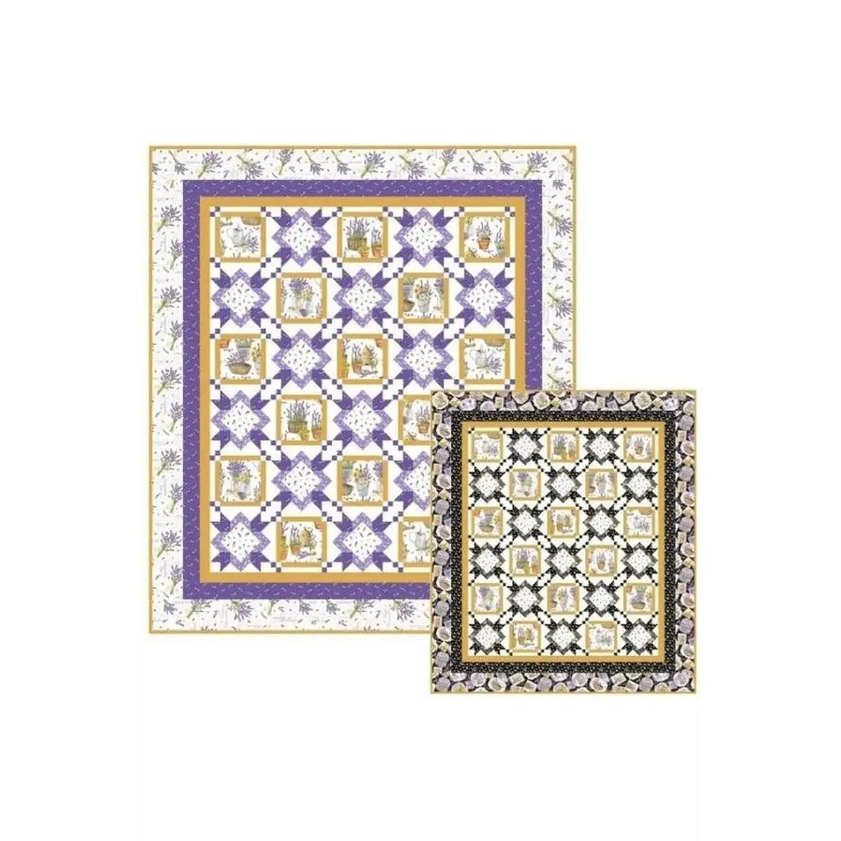 Lavender Frames by Bound to Be Quilting Lavender Frames by Bound to Be Quilting