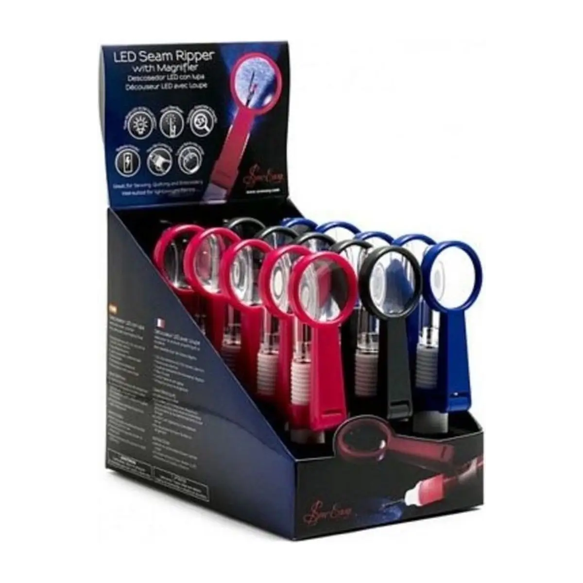 LED Seam Ripper w/Magnifier LED Seam Ripper w/Magnifier