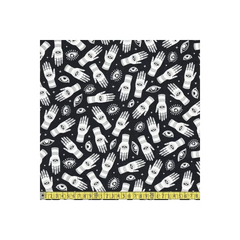 Fabric, When Stars Align Palmistry Charcoal - Michael Miller Fabrics Fabric, When Stars Align Palmistry Charcoal - Michael Miller Fabrics
