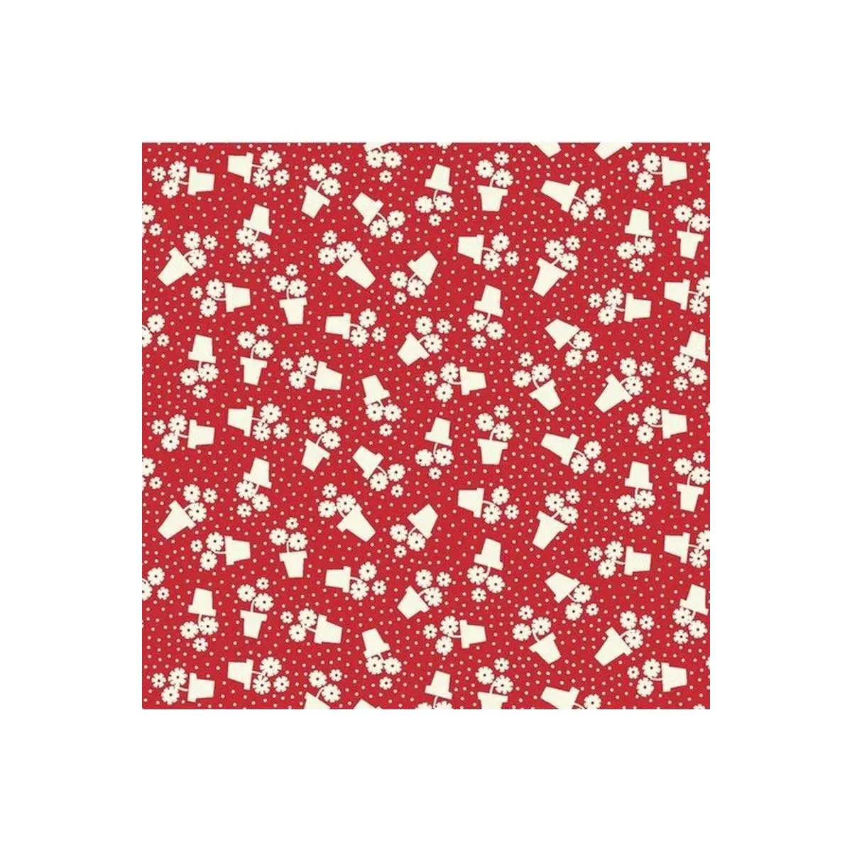 Playtime Flower & Pots Red Playtime Flower & Pots Red
