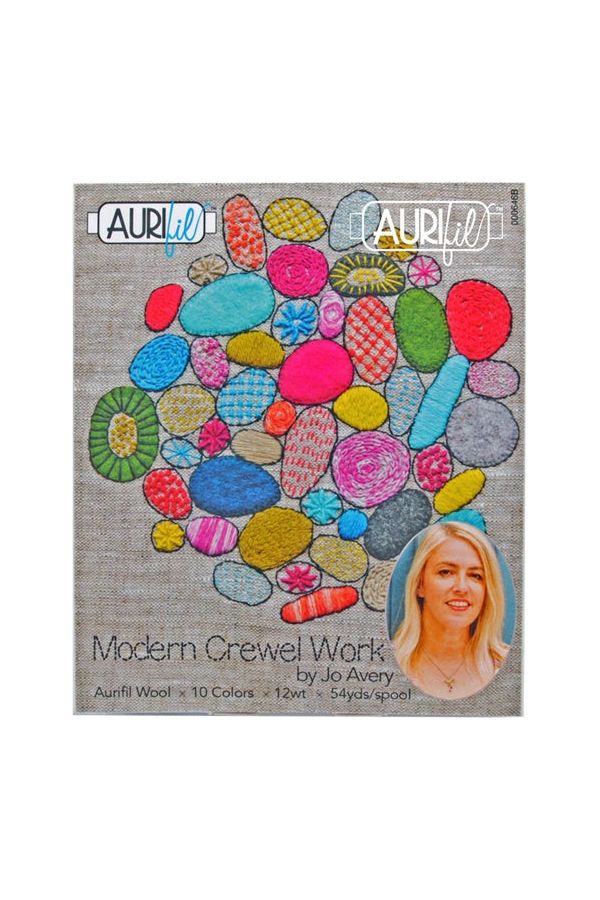 Modern Crewel Work Wool Thread Collection Modern Crewel Work Wool Thread Collection