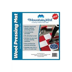 Mountain Mist Wool Pressing Mat 13 1/2 x 13 1/2 in Mountain Mist Wool Pressing Mat 13 1/2 x 13 1/2 in