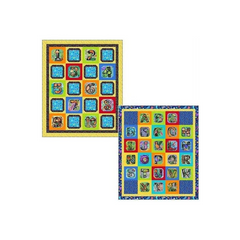 ABC 123 Menagerie Pattern ABC 123 Menagerie Pattern