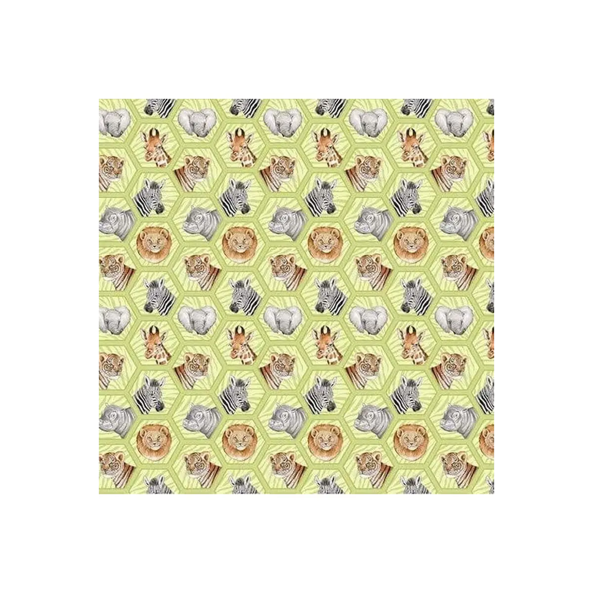 Baby Safari Little Hexie Animals - 24674 Baby Safari Little Hexie Animals - 24674