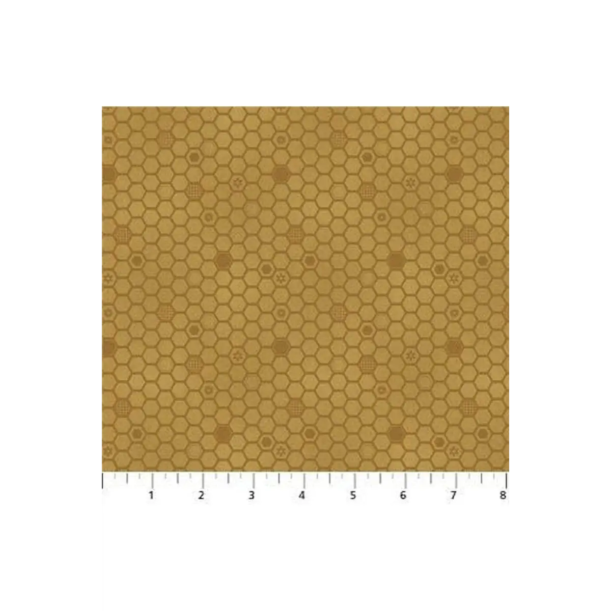 Fabric, Honey Bloom Honeycomb Hexagon Fabric, Honey Bloom Honeycomb Hexagon