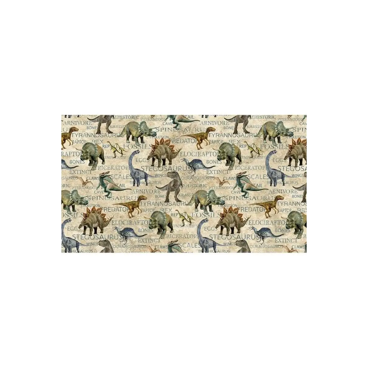 Prehistoric World Dinosaurs All Over - 24744-12 Prehistoric World Dinosaurs All Over - 24744-12