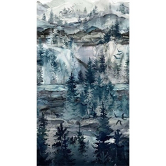 Soar Forest Moody Blue - DP24581-44 Soar Forest Moody Blue - DP24581-44