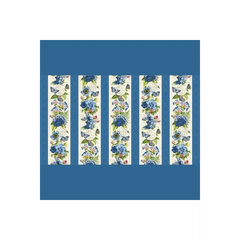 Fabric, Northcott, Something Blue Border Stripe - DP25077-11 Fabric, Northcott, Something Blue Border Stripe - DP25077-11