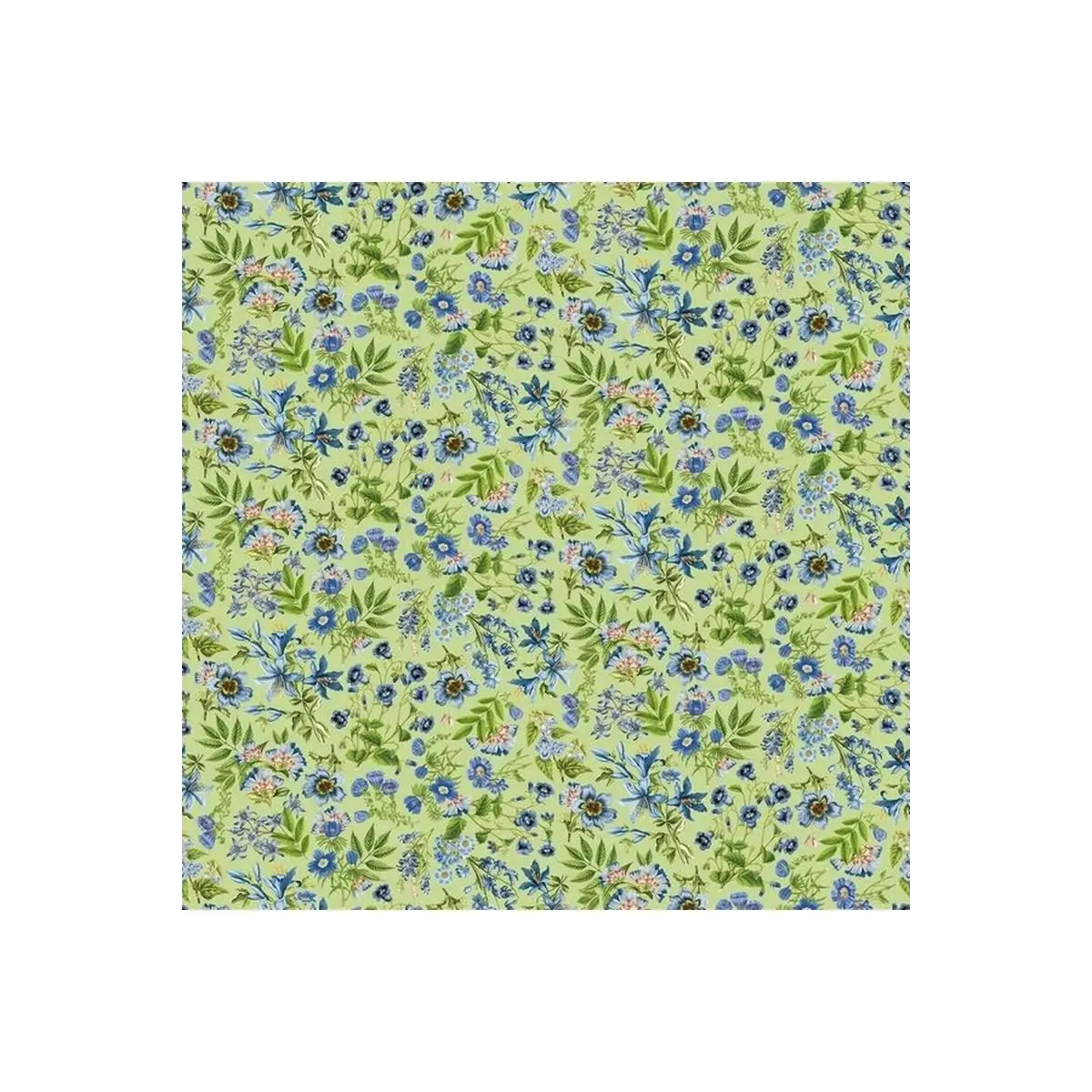 Fabric, Northcott, Something Blue Small Floral - DP25080 Fabric, Northcott, Something Blue Small Floral - DP25080