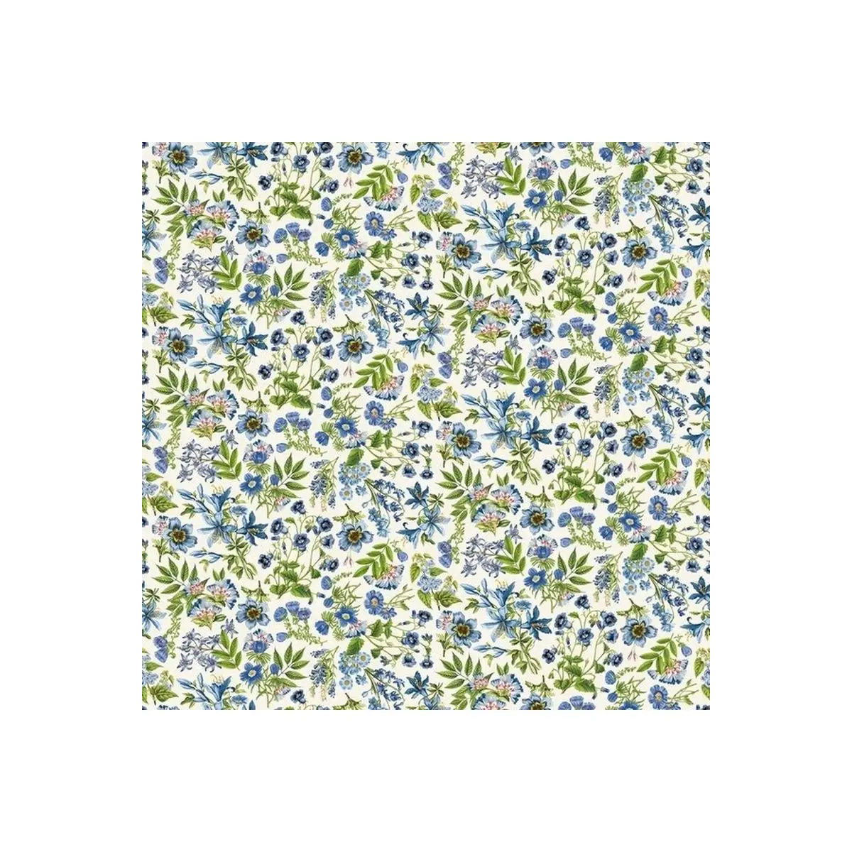 Fabric, Northcott, Something Blue Small Floral - DP25080 Fabric, Northcott, Something Blue Small Floral - DP25080