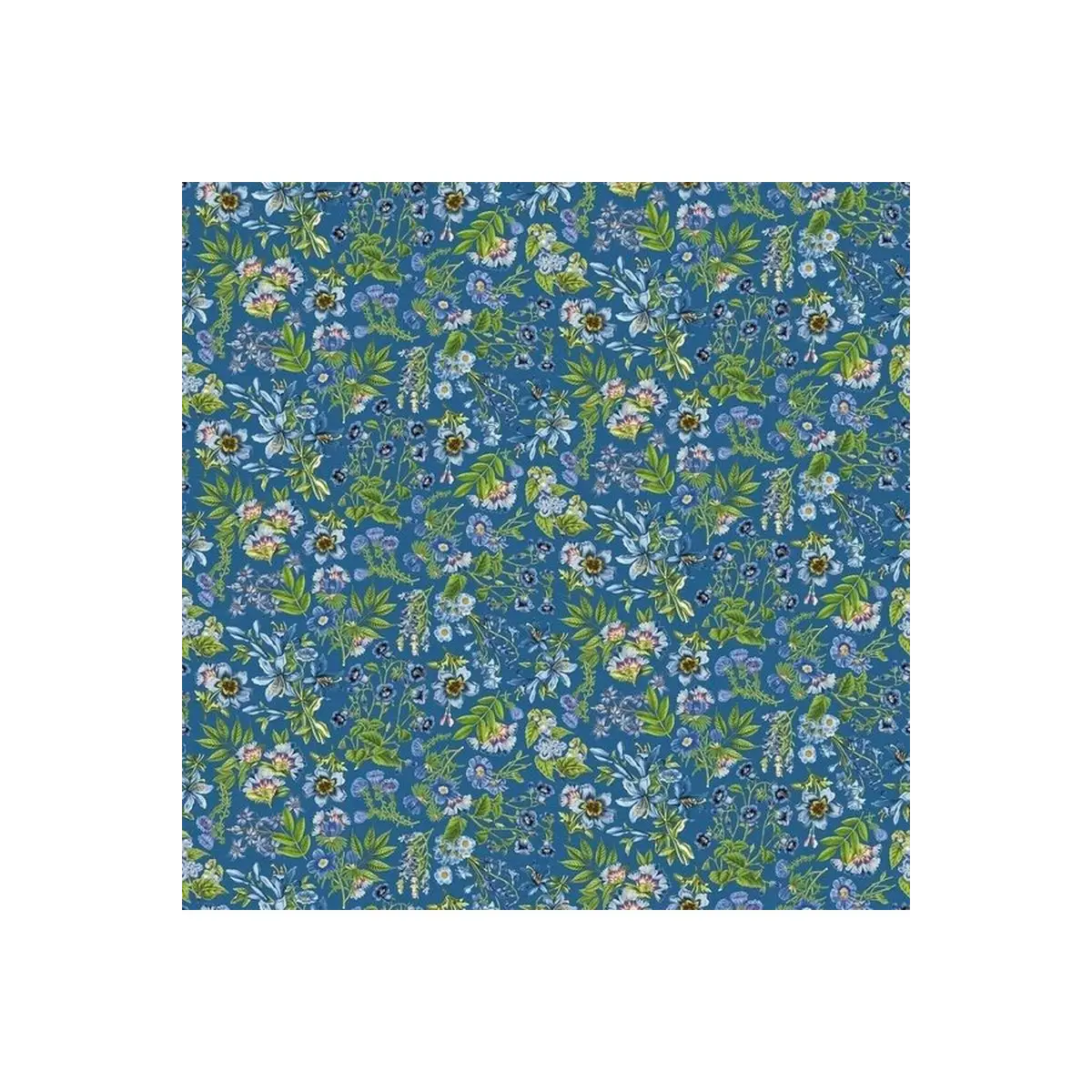 Fabric, Northcott, Something Blue Small Floral - DP25080 Fabric, Northcott, Something Blue Small Floral - DP25080
