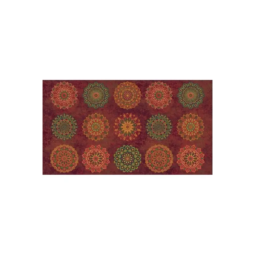 Fabric, Northcott Fabrics, Stonehenge Marrakech, Mandala Blocks & Mandala Toss Fabric, Northcott Fabrics, Stonehenge Marrakech, Mandala Blocks & Mandala Toss