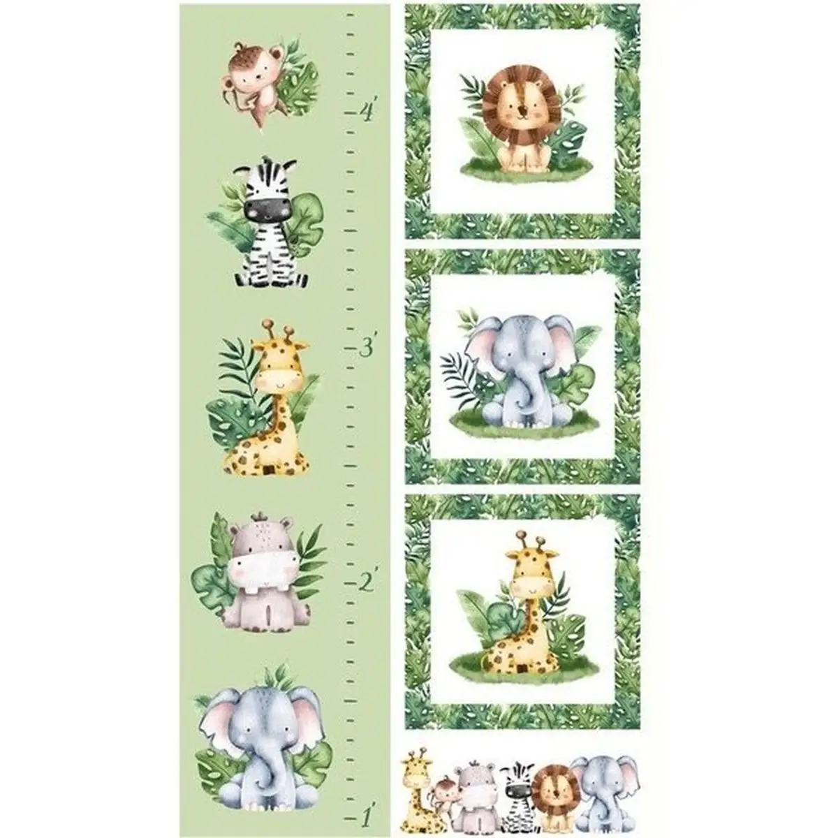 Wee Safari Project Panel - 25648-10 Wee Safari Project Panel - 25648-10