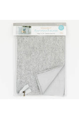 Kimberbell Zipper Pouch Blank - Heather Grey Felt Kimberbell Zipper Pouch Blank - Heather Grey Felt