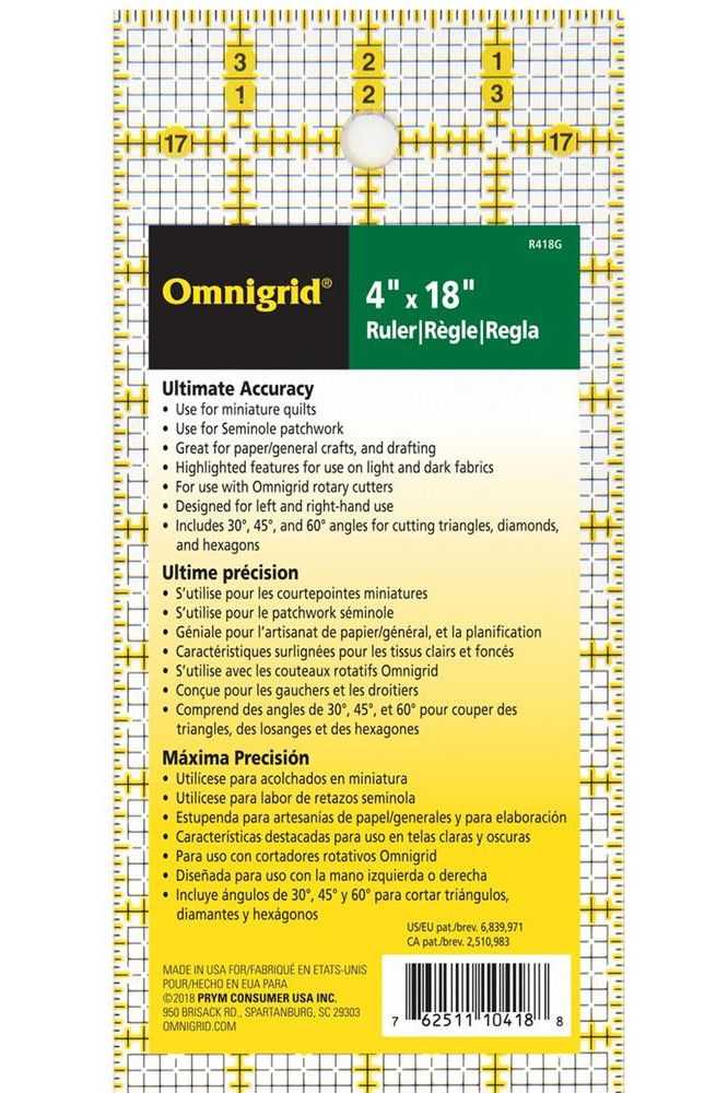 Omnigrid Rectangle Ruler Omnigrid Rectangle Ruler