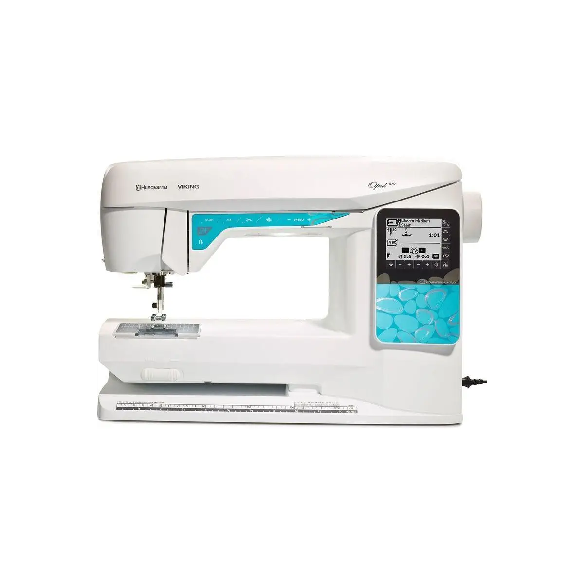HUSQVARNA® VIKING® OPAL 670 Sewing Machine - All About Sewing  HUSQVARNA® VIKING® OPAL 670 Sewing Machine - All About Sewing