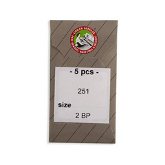 Organ Ball Point Blind Stitch Industrial Machine Needles - System: 251, LWx3T Organ Ball Point Blind Stitch Industrial Machine Needles - System: 251, LWx3T