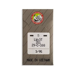 Organ Ball Point Blind Stitch Industrial Machine Needles - System: 251, LWx3T Organ Ball Point Blind Stitch Industrial Machine Needles - System: 251, LWx3T