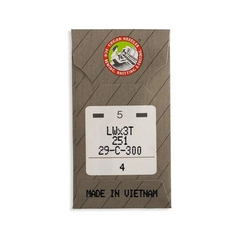 Organ Ball Point Blind Stitch Industrial Machine Needles - System: 251, LWx3T Organ Ball Point Blind Stitch Industrial Machine Needles - System: 251, LWx3T