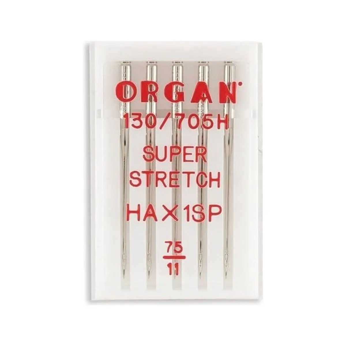 Organ Brand Domestic Machine Needles - System: Super StretchP - 5/Pack Organ Brand Domestic Machine Needles - System: Super StretchP - 5/Pack