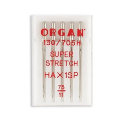 Organ Brand Domestic Machine Needles - System: Super StretchP - 5/Pack Organ Brand Domestic Machine Needles - System: Super StretchP - 5/Pack