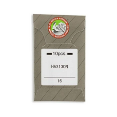 Organ Brand Domestic Machine Needles - System: Top Stitch - HAx130, HAx130N - 10/Pack Organ Brand Domestic Machine Needles - System: Top Stitch - HAx130, HAx130N - 10/Pack