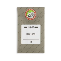 Organ Brand Domestic Machine Needles - System: Top Stitch - HAx130, HAx130N - 10/Pack Organ Brand Domestic Machine Needles - System: Top Stitch - HAx130, HAx130N - 10/Pack