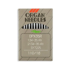 Organ Brand Industrial Machine Needles - System: 134-35 R , 2134-35 R , SY7225, DPx35R - 10/Pack Organ Brand Industrial Machine Needles - System: 134-35 R , 2134-35 R , SY7225, DPx35R - 10/Pack