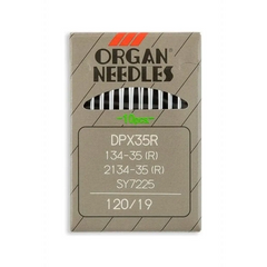 Organ Brand Industrial Machine Needles - System: 134-35 R , 2134-35 R , SY7225, DPx35R - 10/Pack Organ Brand Industrial Machine Needles - System: 134-35 R , 2134-35 R , SY7225, DPx35R - 10/Pack