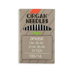 Organ Brand Industrial Machine Needles - System: 134-35 R , 2134-35 R , SY7225, DPx35R - 10/Pack Organ Brand Industrial Machine Needles - System: 134-35 R , 2134-35 R , SY7225, DPx35R - 10/Pack