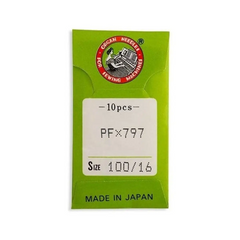 Organ Brand Industrial Machine Needles - System: 134K/556KH, 797KH, 135x9, PFx797 - 10/Pack Organ Brand Industrial Machine Needles - System: 134K/556KH, 797KH, 135x9, PFx797 - 10/Pack