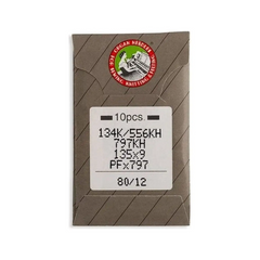 Organ Brand Industrial Machine Needles - System: 134K/556KH, 797KH, 135x9, PFx797 - 10/Pack Organ Brand Industrial Machine Needles - System: 134K/556KH, 797KH, 135x9, PFx797 - 10/Pack