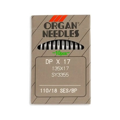 Organ Brand Industrial Machine Needles - System: 135x17, DPx17 - 10/Pack Organ Brand Industrial Machine Needles - System: 135x17, DPx17 - 10/Pack