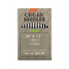 Organ Brand Industrial Machine Needles - System: 135x17, DPx17 - 10/Pack Organ Brand Industrial Machine Needles - System: 135x17, DPx17 - 10/Pack